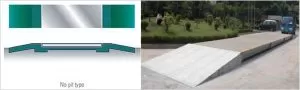 Pitless truck scale pitless weighbridge complete unit for industrial vehicle weighing