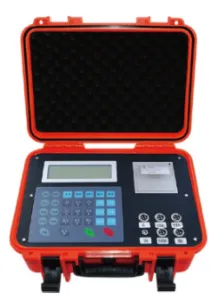 Portable axle scales indicator