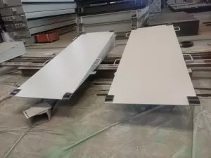 Loading ramp for platform floor scale, anti-slip steel access ramp for pallet jack Aida Weighing